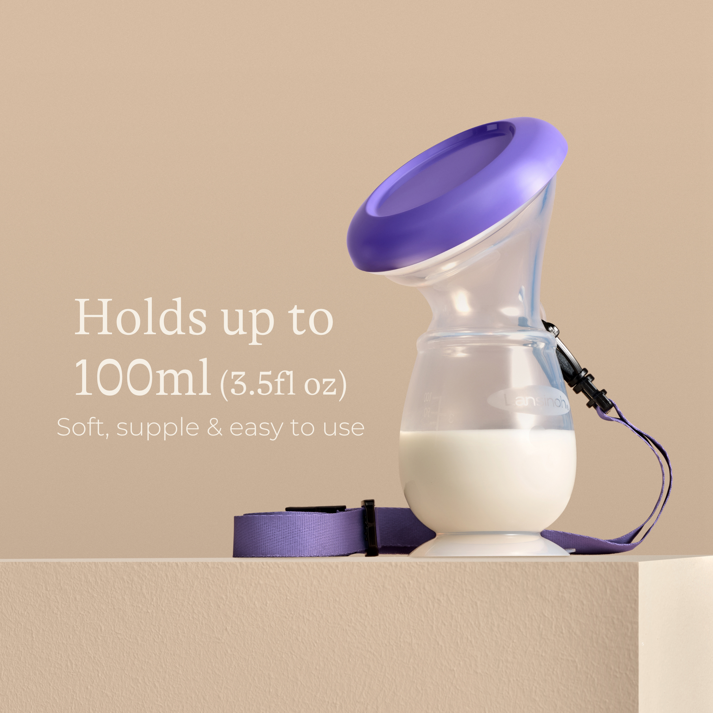 Ergonomic breast pump components for improved comfort and consistent milk expression