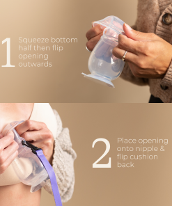 Nursing pads with high absorbency for leak protection and all-day comfort