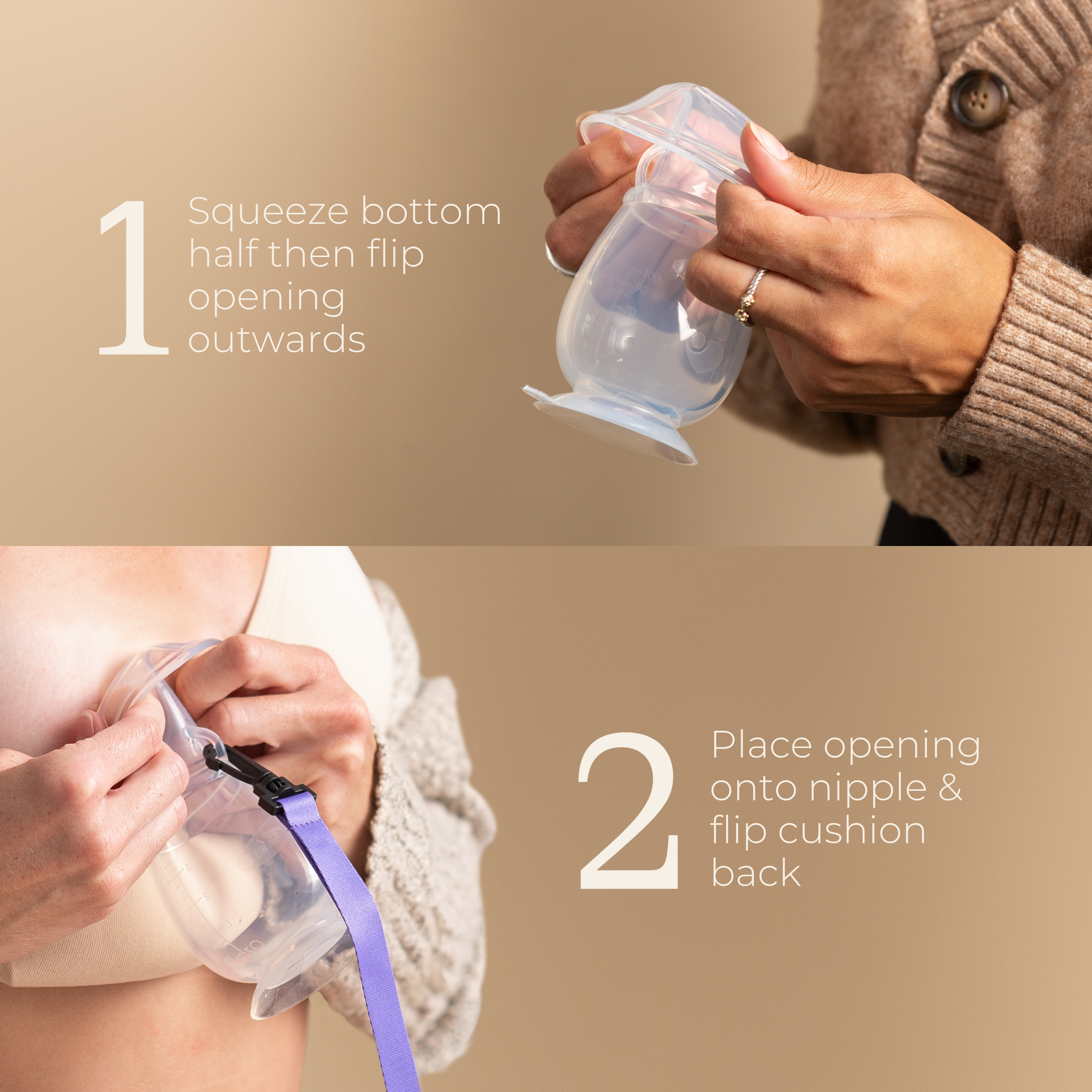 Nursing pads with high absorbency for leak protection and all-day comfort